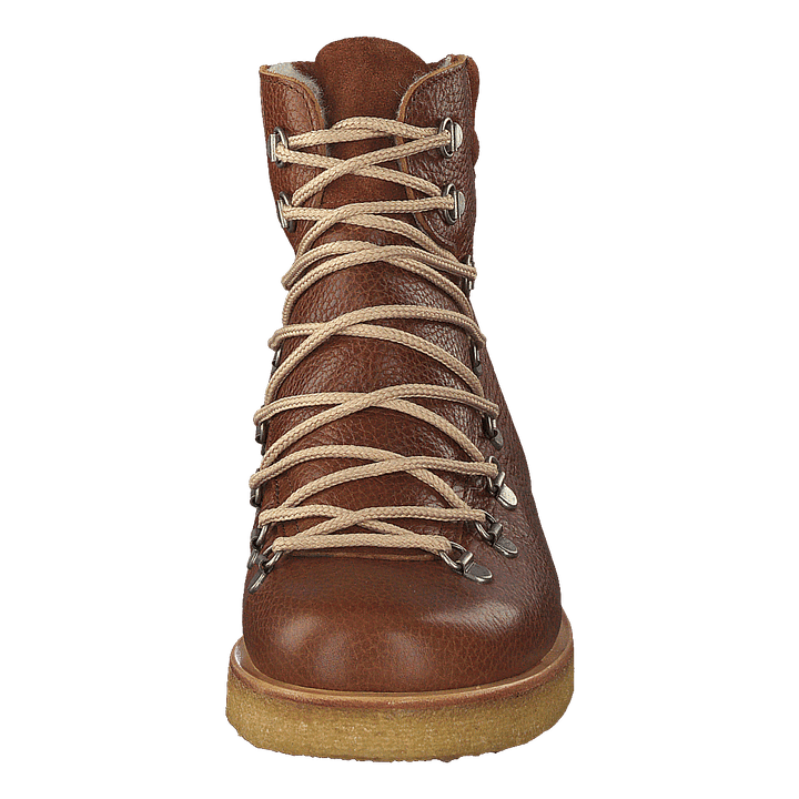 Boot With Laces And D-rings Medium Brown