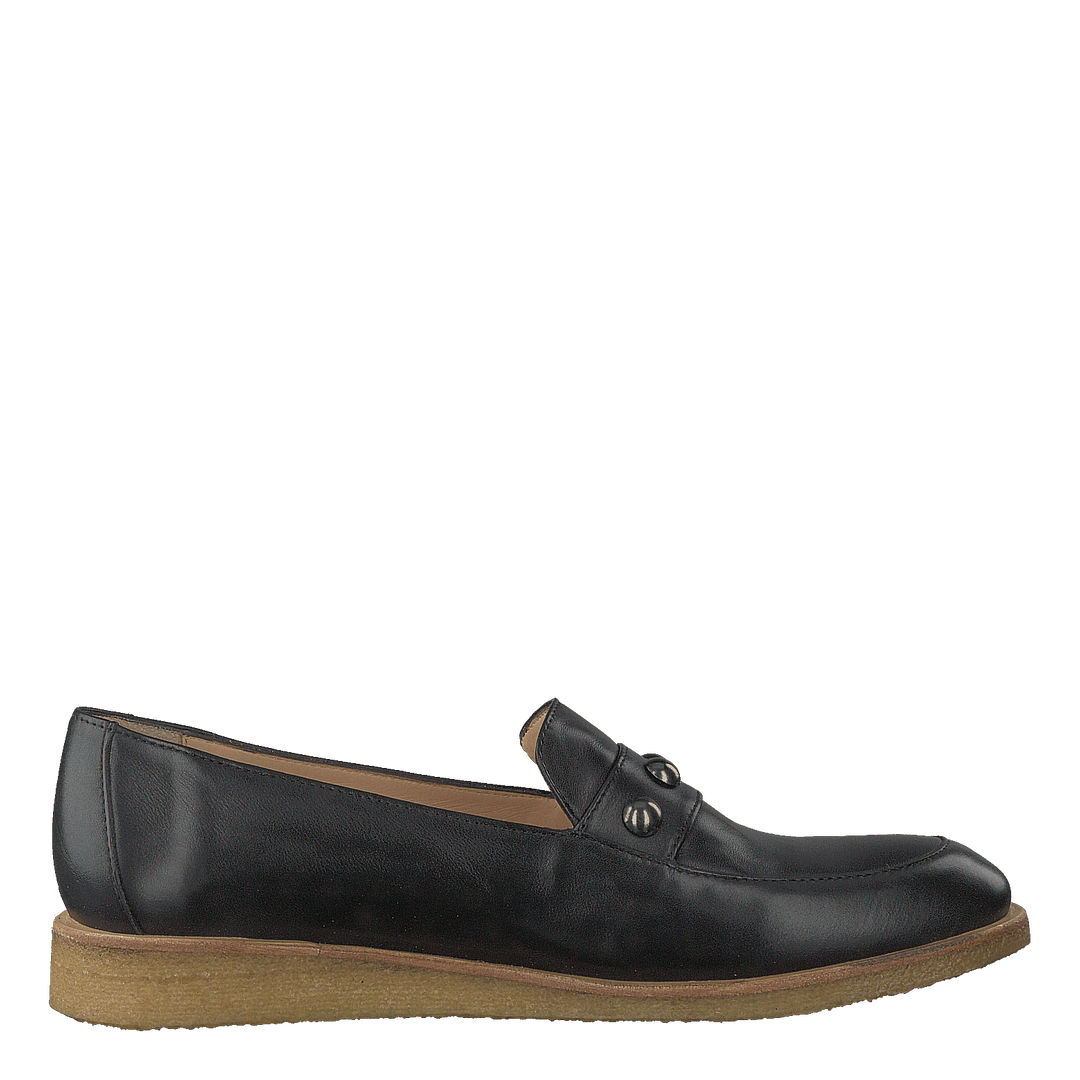 Loafer With Chain Black
