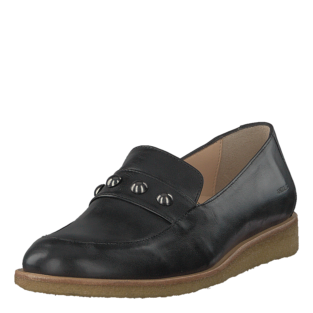 Loafer With Chain Black
