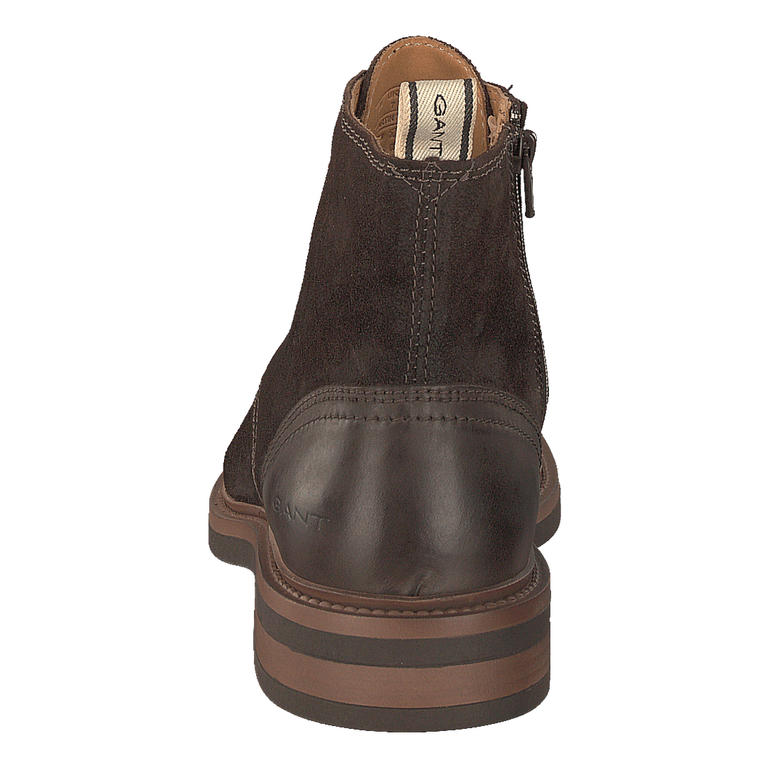 Martin Mid Lace Boot Dark Brown