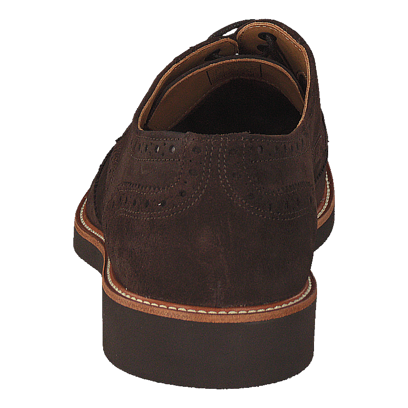 Derby Wilson Dk Brown Suede