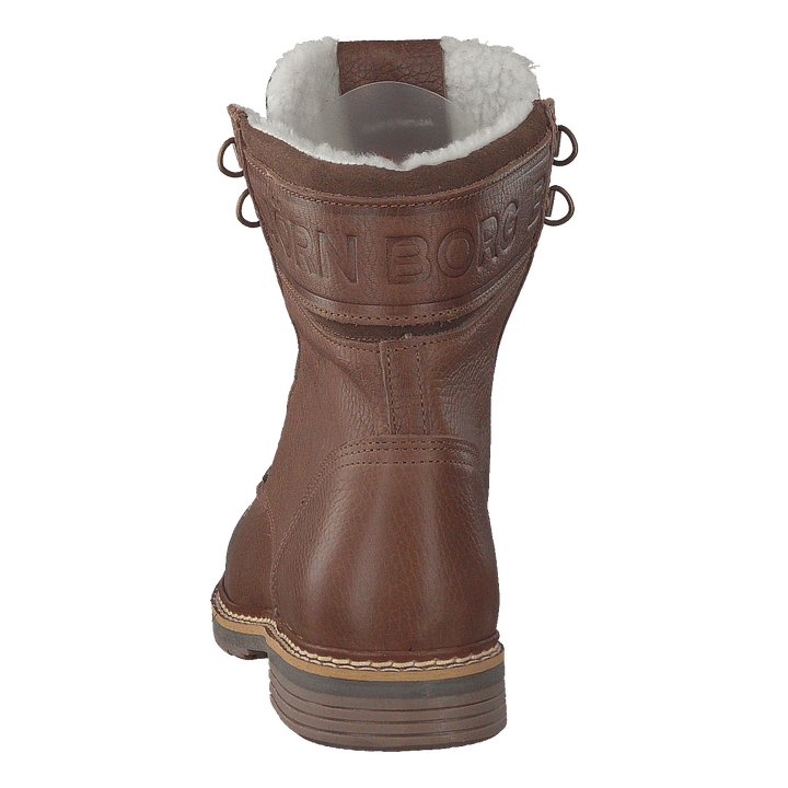 Josie High Fur Dark Brown