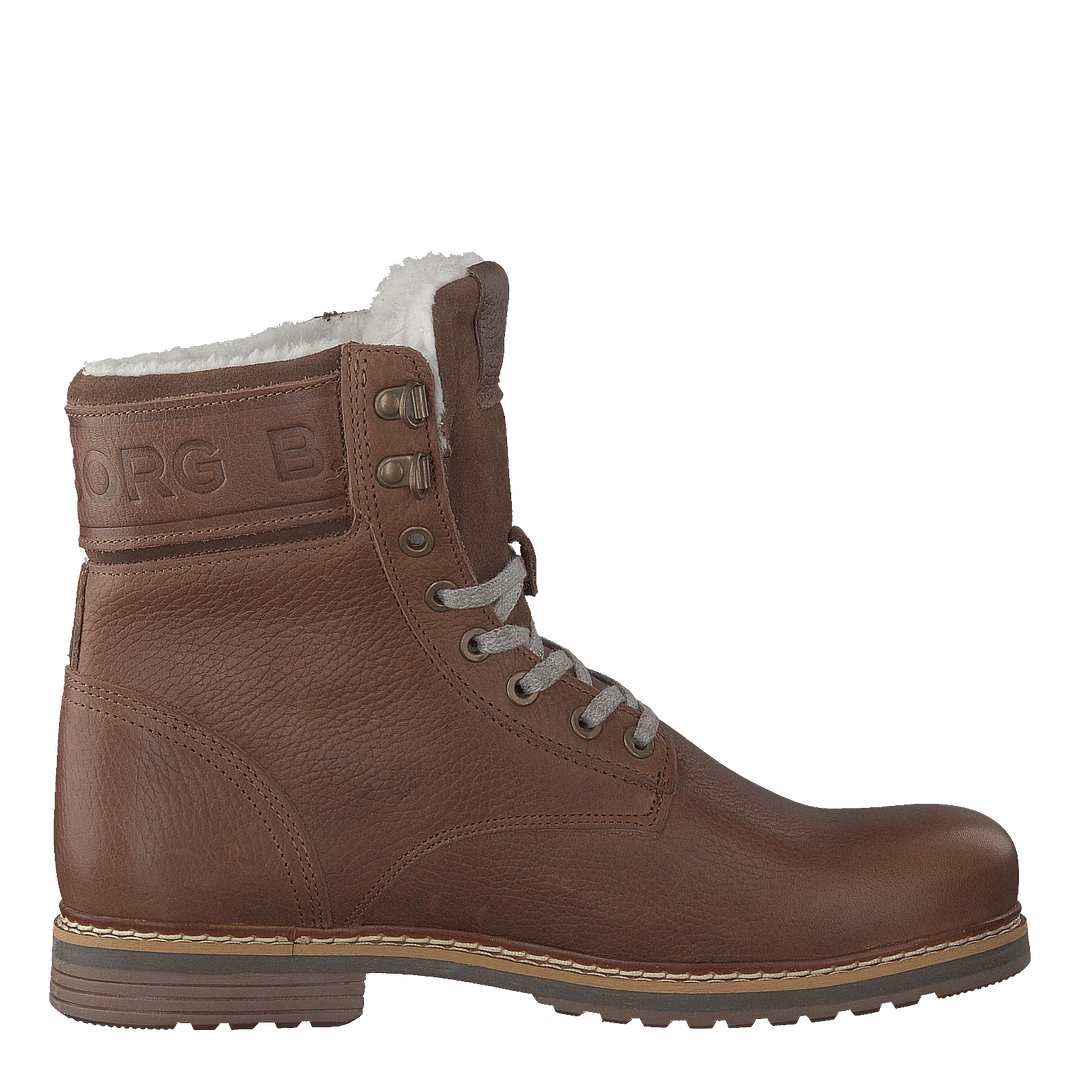 Josie High Fur Dark Brown