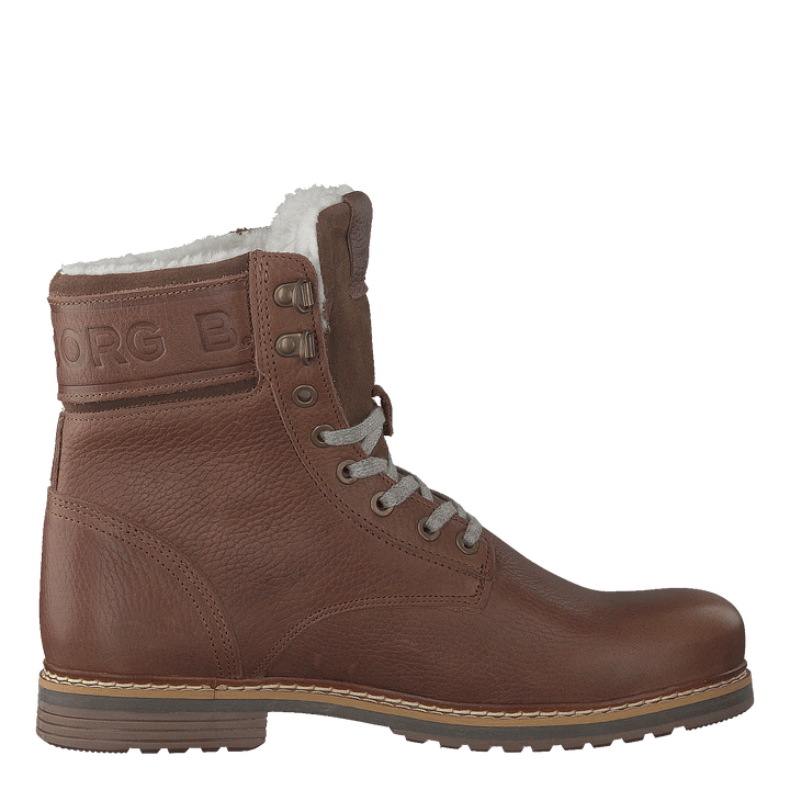 Josie High Fur Dark Brown