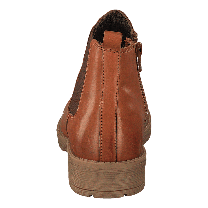 451-5011 Warm Lined Leather Cognac