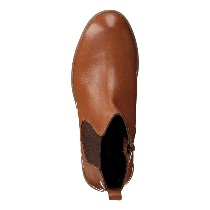 451-5011 Warm Lined Leather Cognac