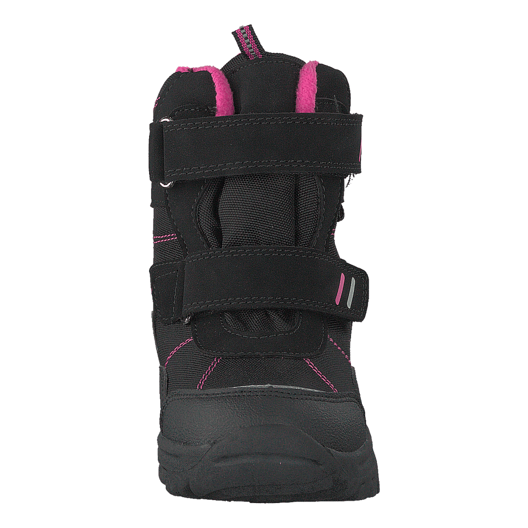 430-9113 Waterproof Warm Lined Black/fuchsia