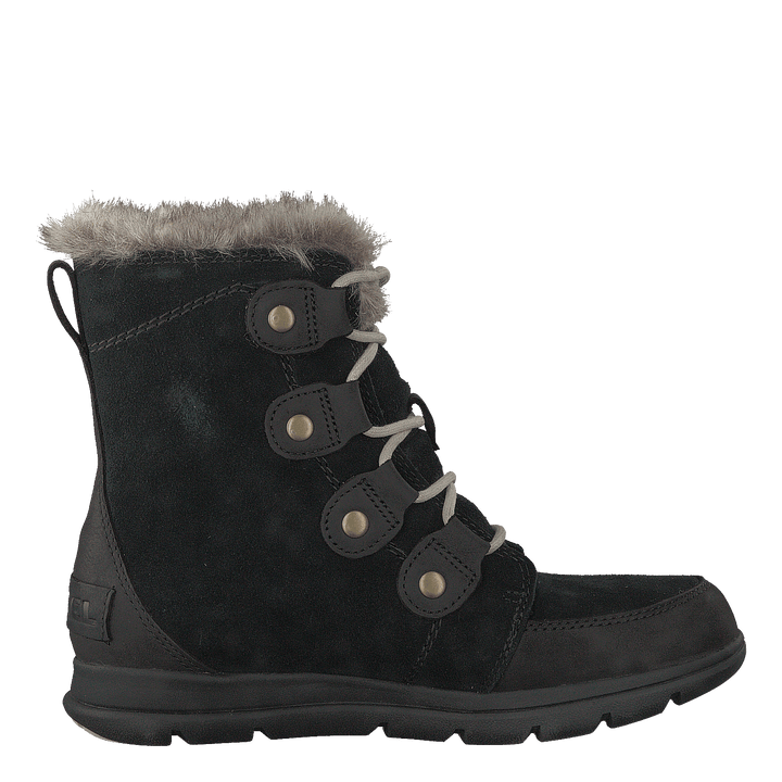 Sorel Explorer Joan 010, Black, Dark Stone