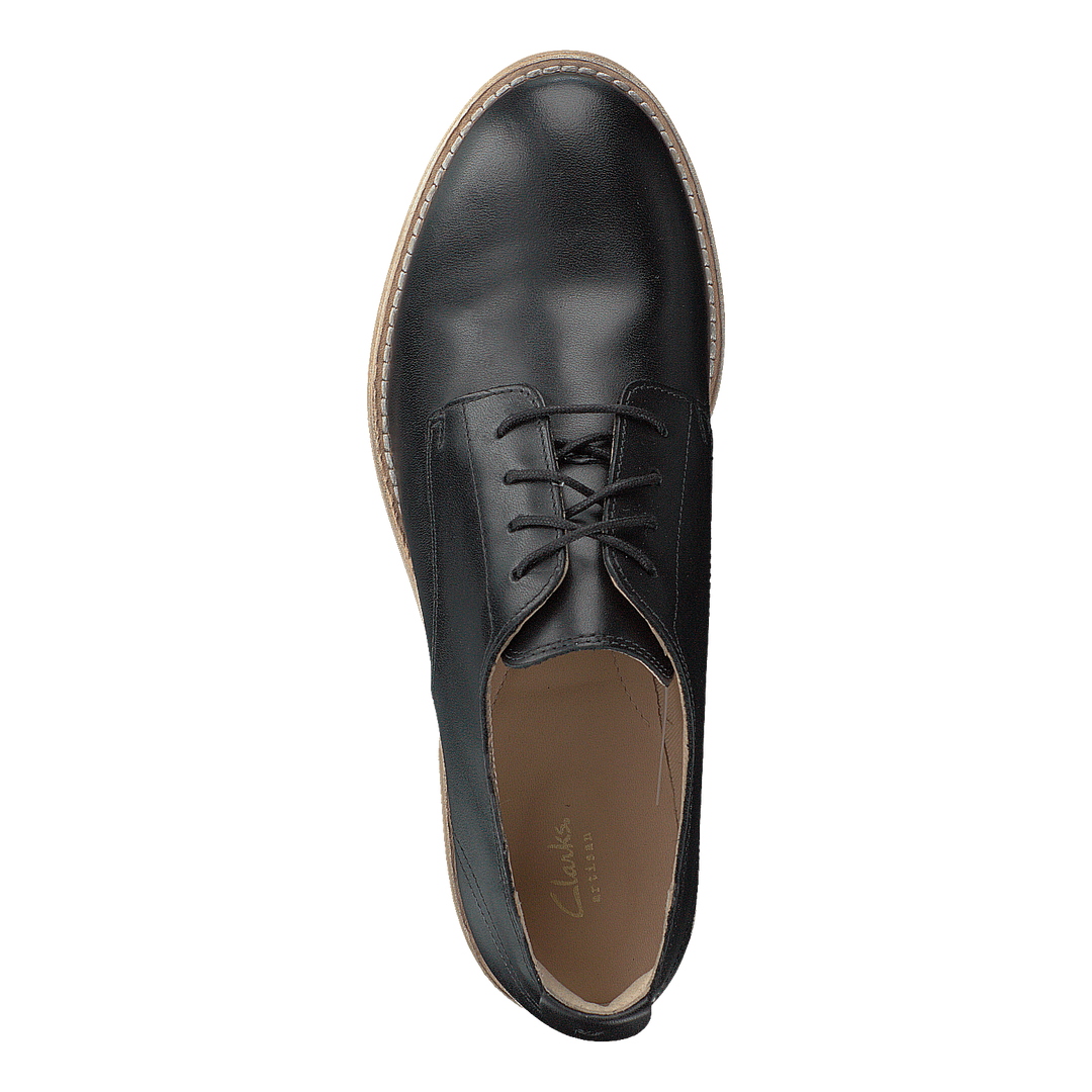 Edenvale Ash Black Leather