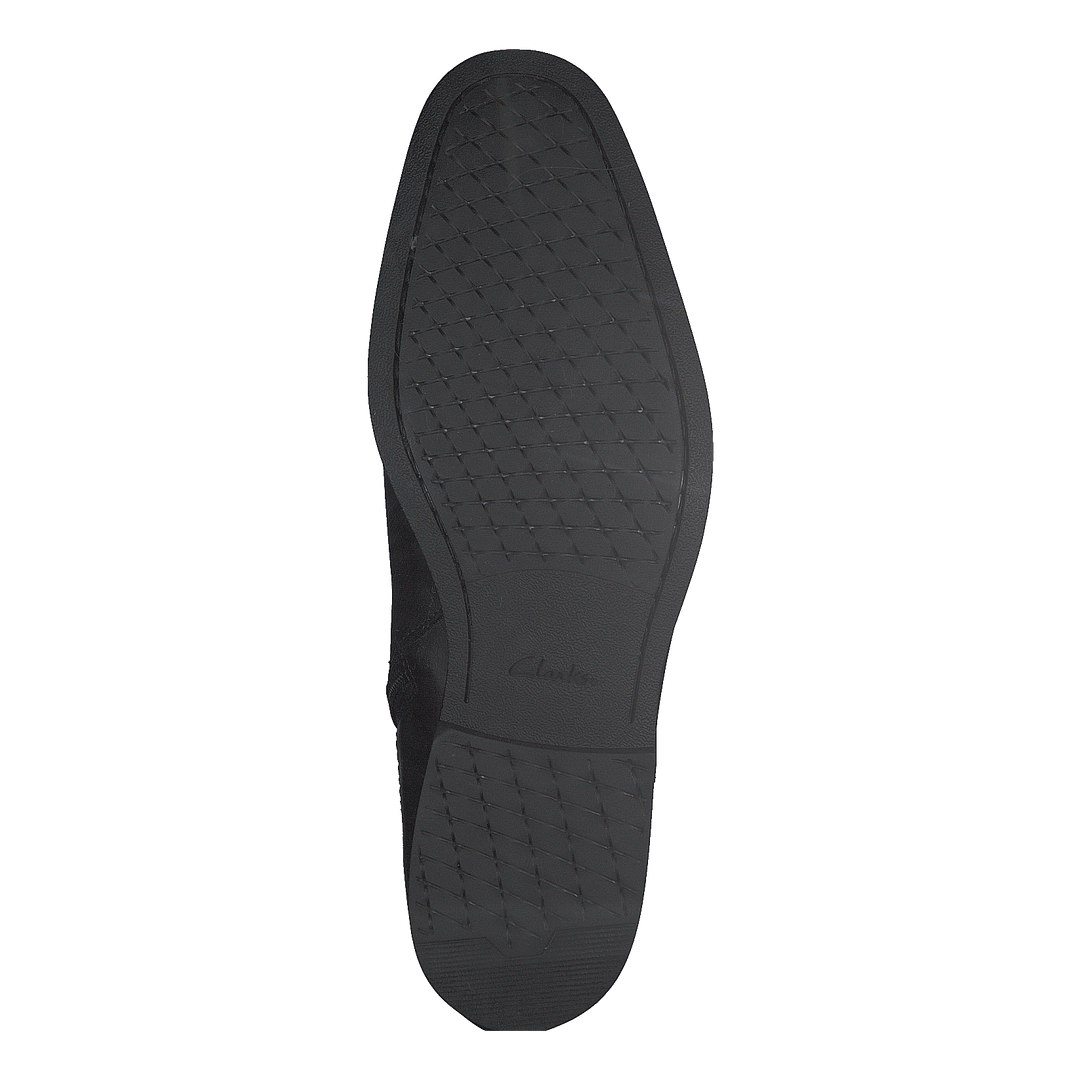 Gilman Zip Black Leather