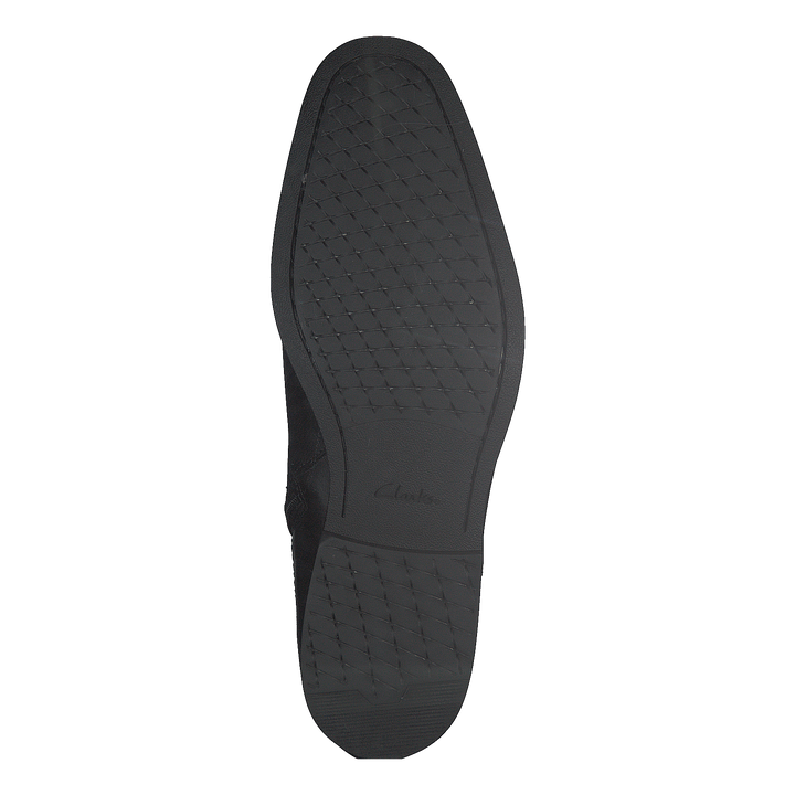 Gilman Zip Black Leather
