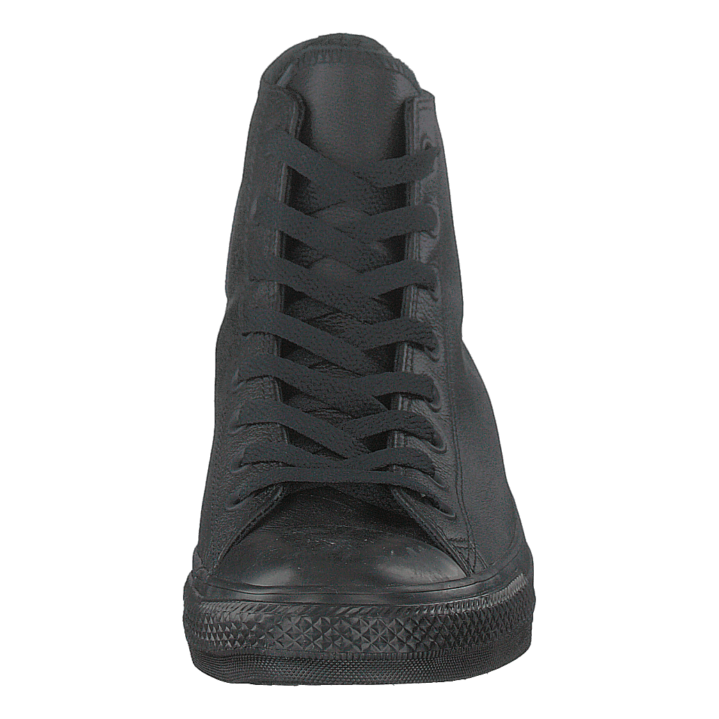 Chuck Taylor Black Mono Leathe Black - Heppo.com