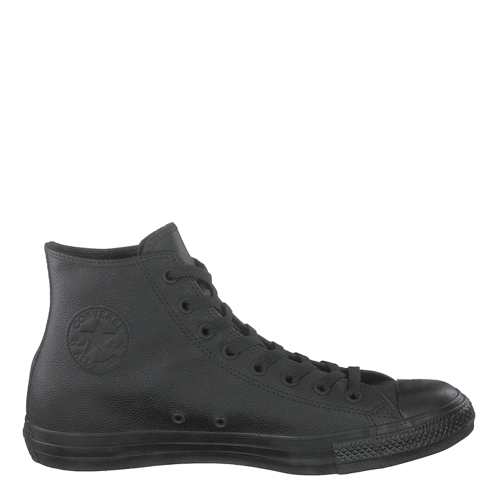 Chuck Taylor Black Mono Leathe Black - Heppo.com