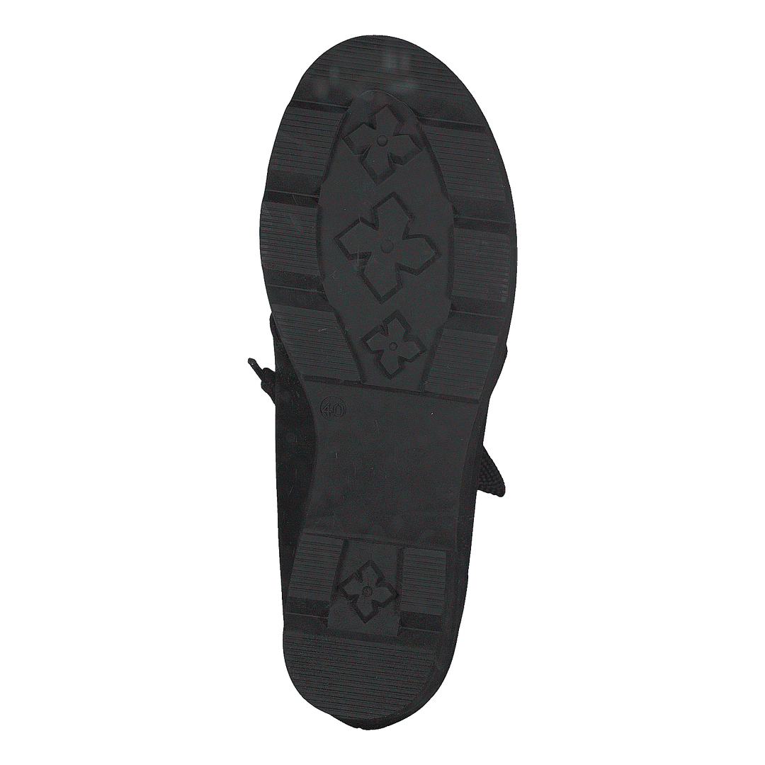 Mid Lace Boot Black/silver