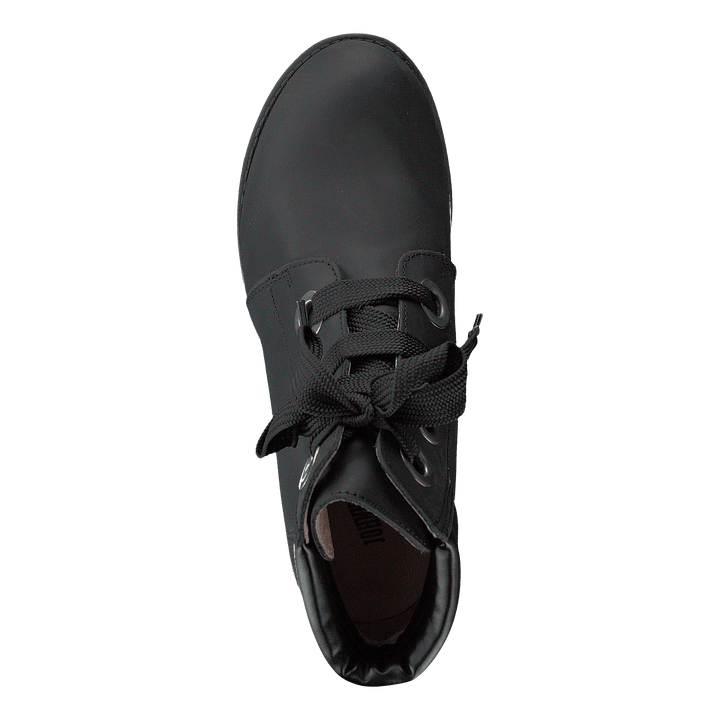 Mid Lace Boot Black/silver