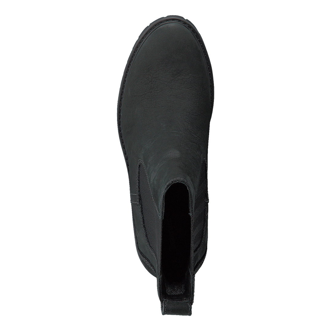 Cormayeur Valley Chelsea Black Nubuck