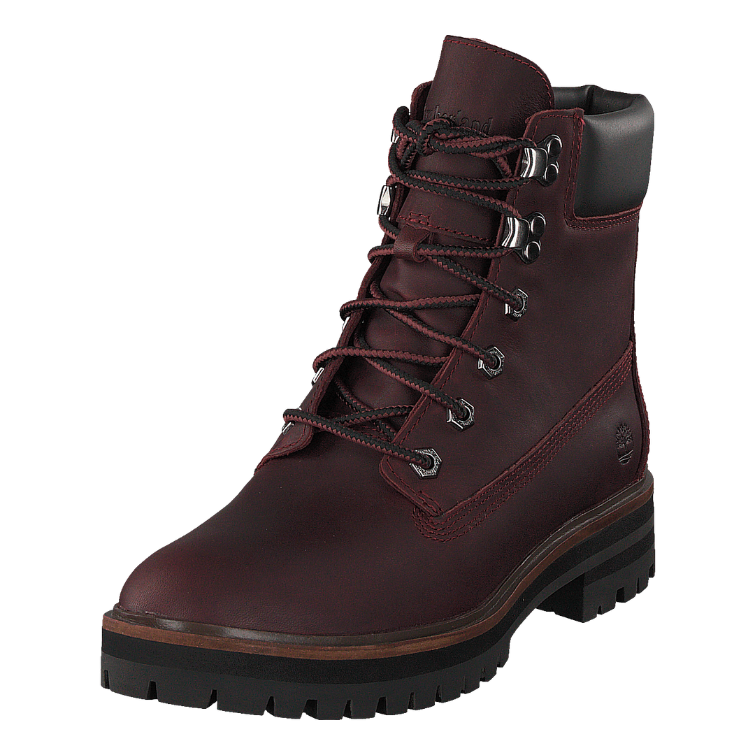 London Square 6" Burgundy