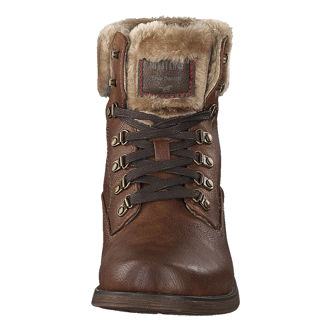 Stiefelette Kastanie