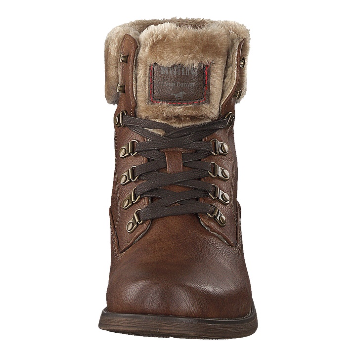 Stiefelette Kastanie