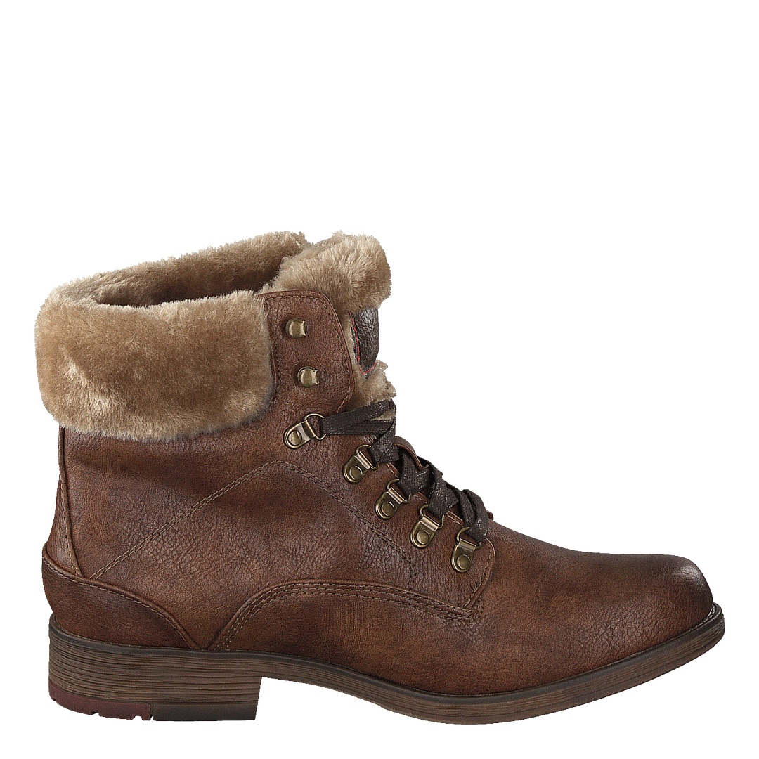 Stiefelette Kastanie