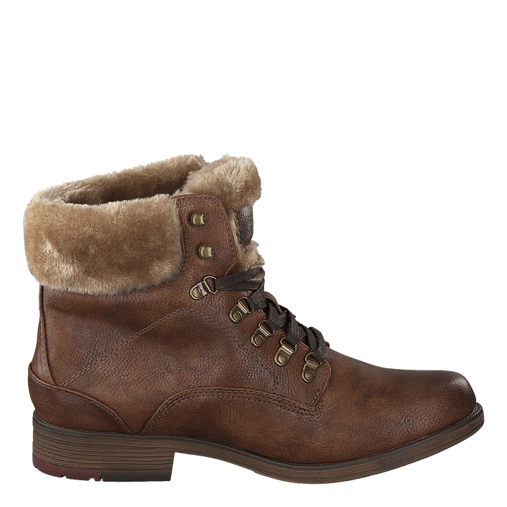 Stiefelette Kastanie