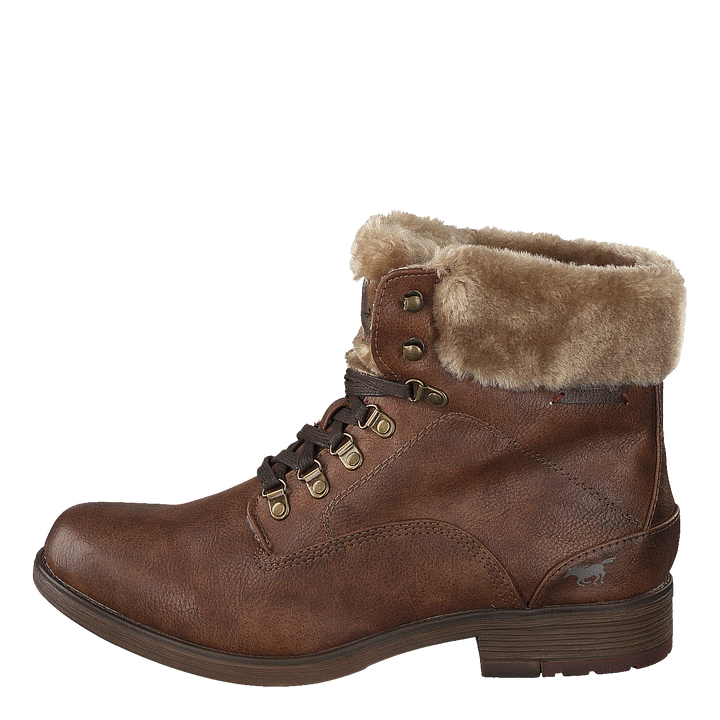 Stiefelette Kastanie