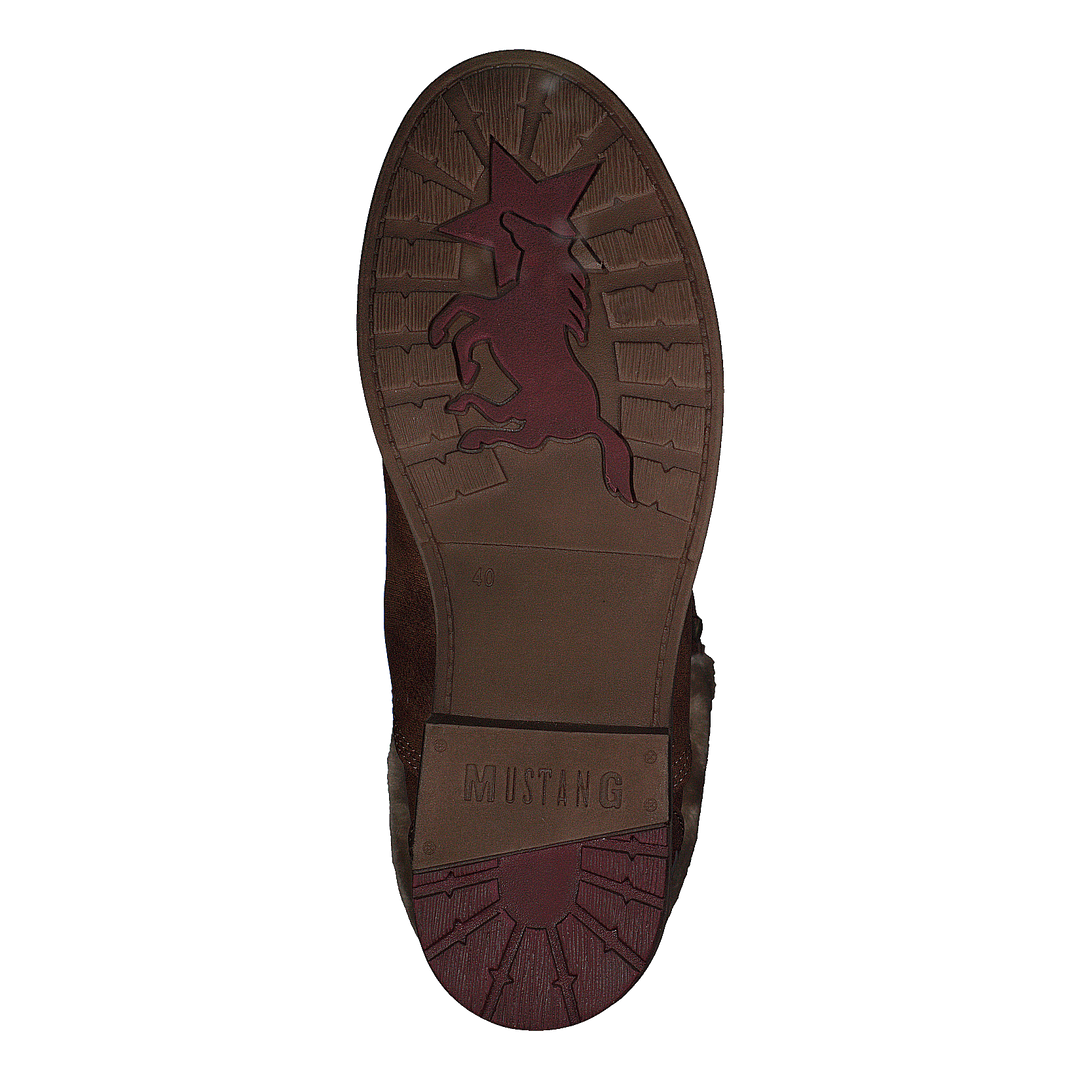 Stiefelette Kastanie