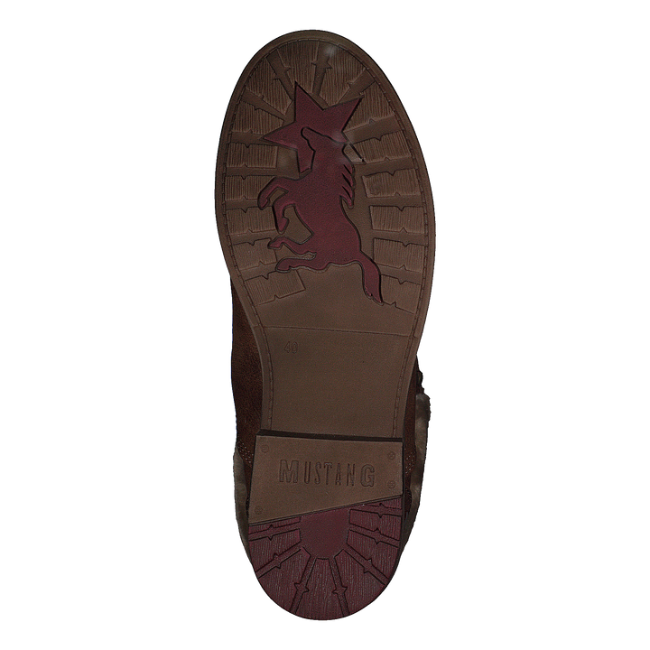 Stiefelette Kastanie