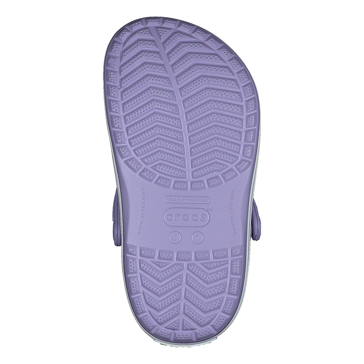 Crocband Clog Kids Lavender/Neon Purple