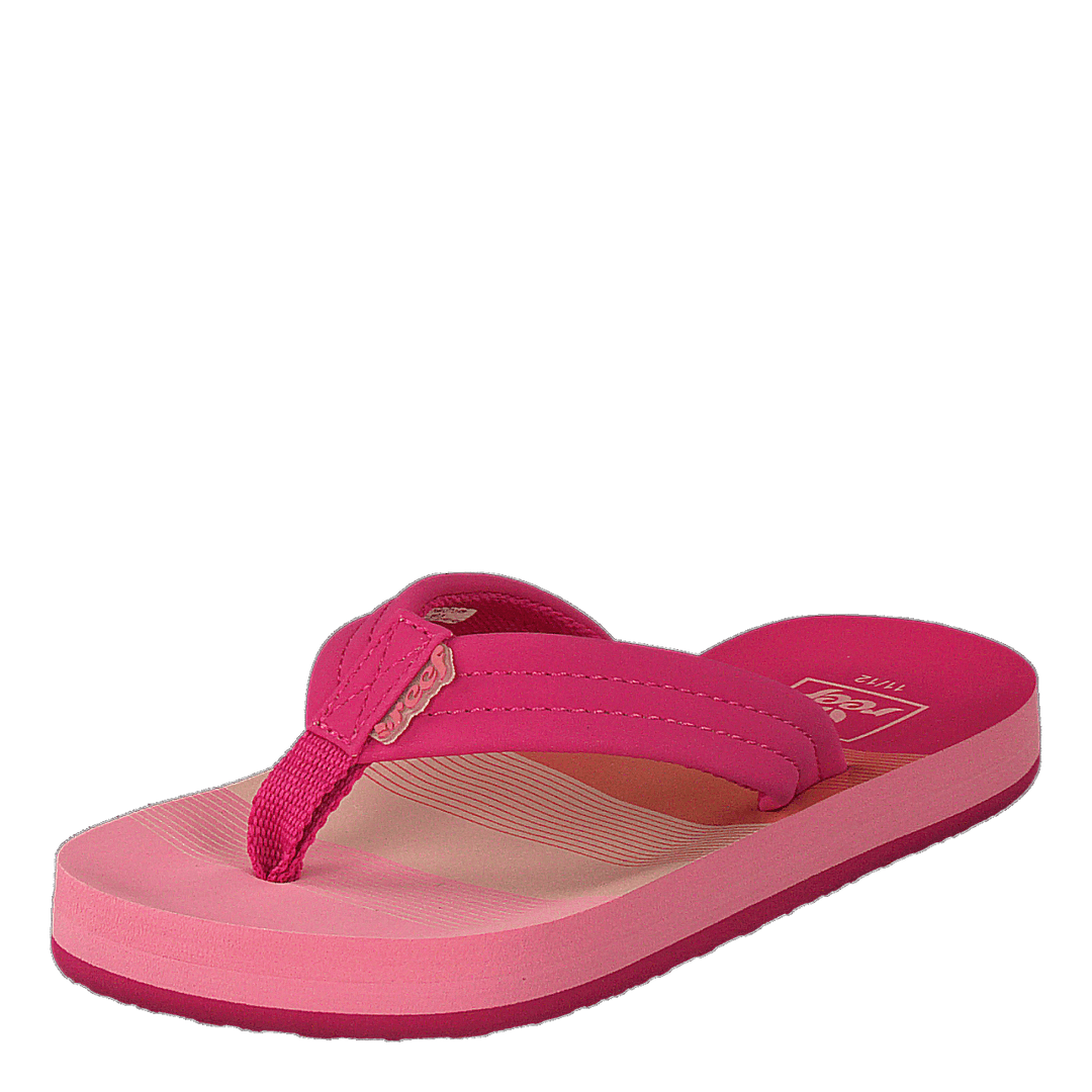 Little Ahi Pink/stripes