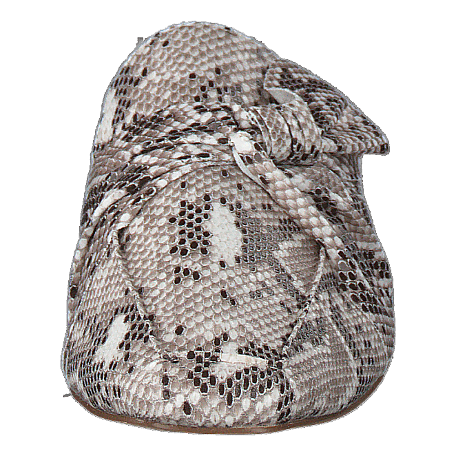 Birke Assymetric Bow Mule 610 - Snake - Heppo.com