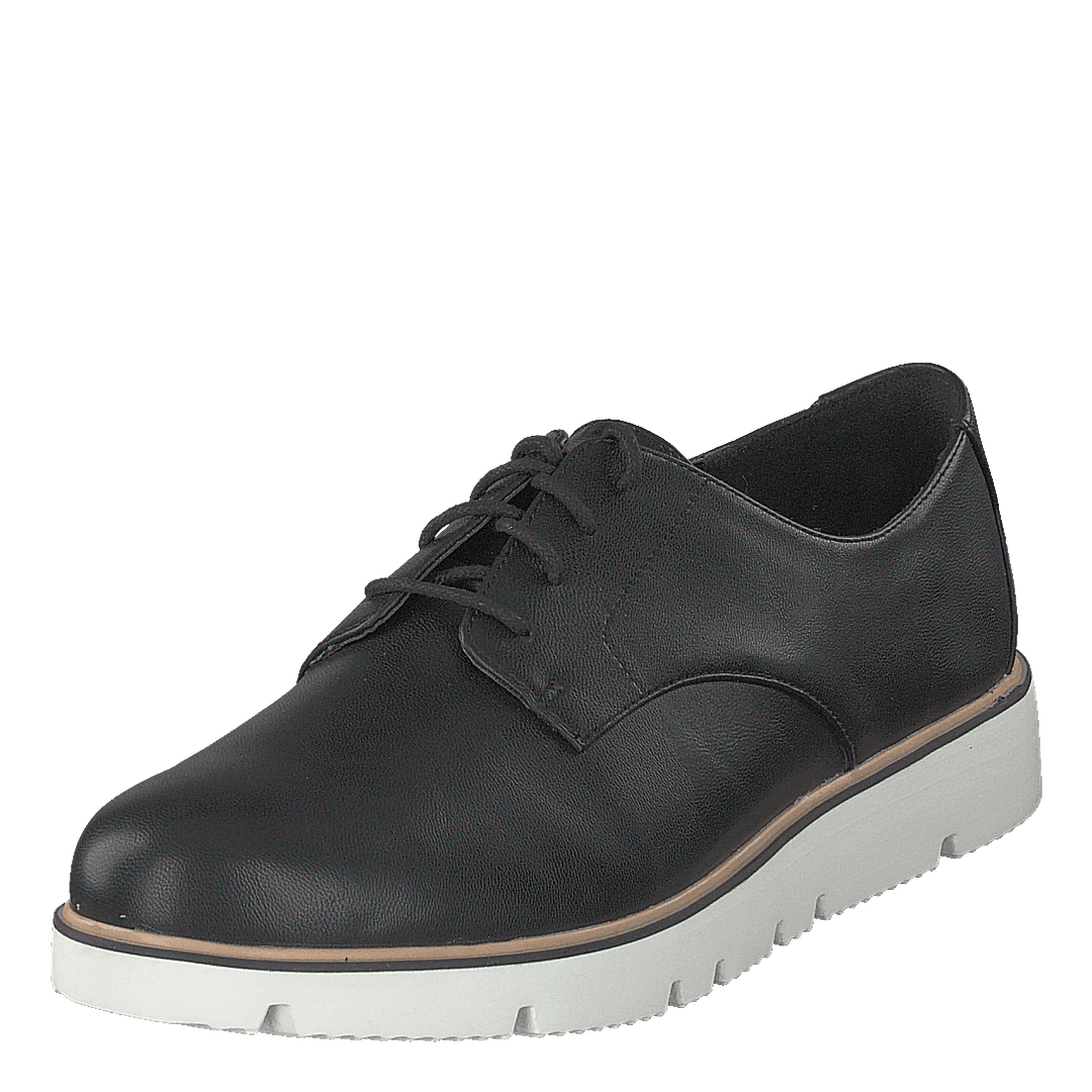Bita Derby Laced Up Shoe 100 - Black