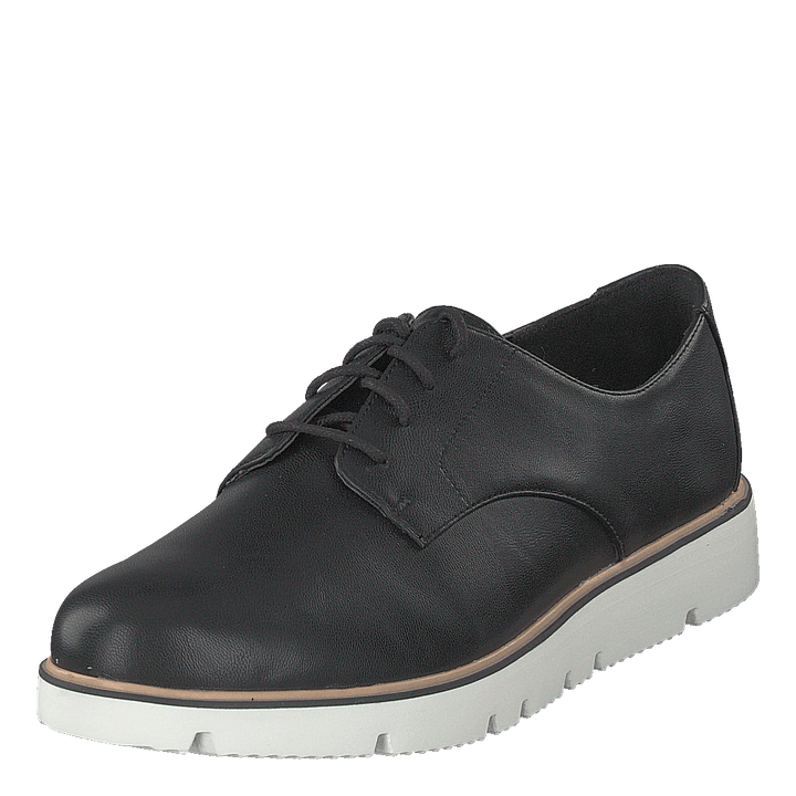 Bita Derby Laced Up Shoe 100 - Black