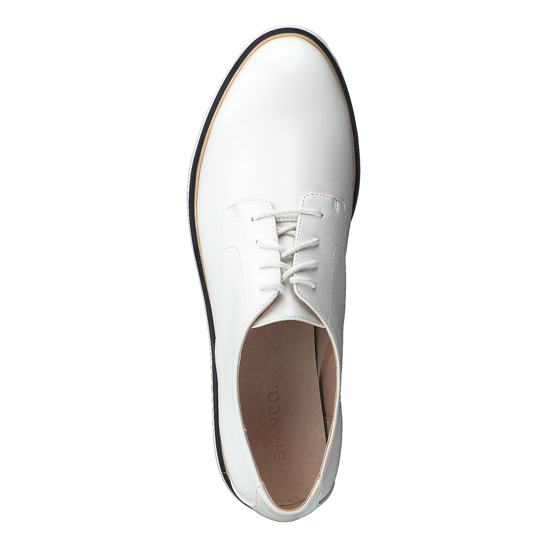 Bita Derby Laced Up Shoe 800 - White