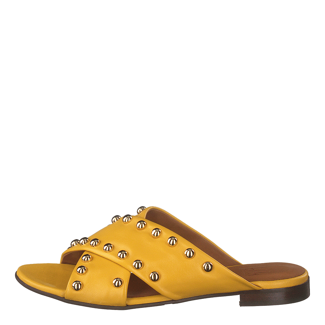 Sandals Yellow Nappa/gold