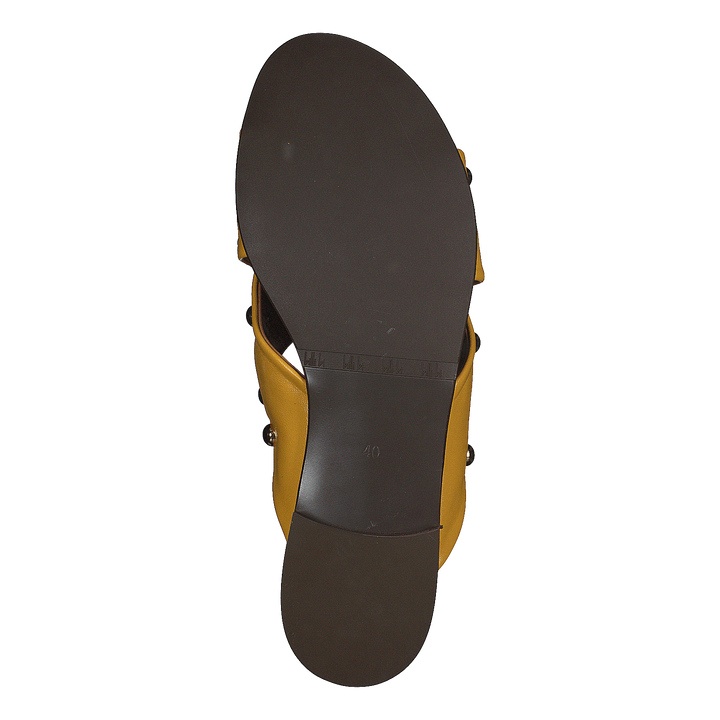 Sandals Yellow Nappa/gold