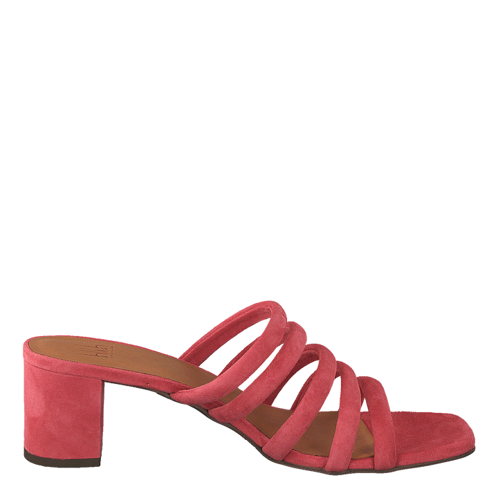 Sandals Dark Pink Suede