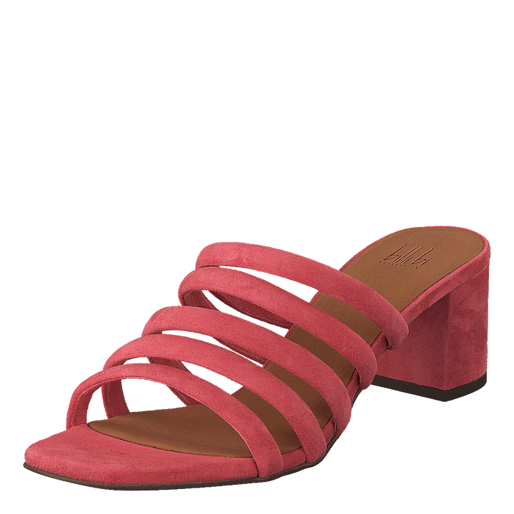 Sandals Dark Pink Suede