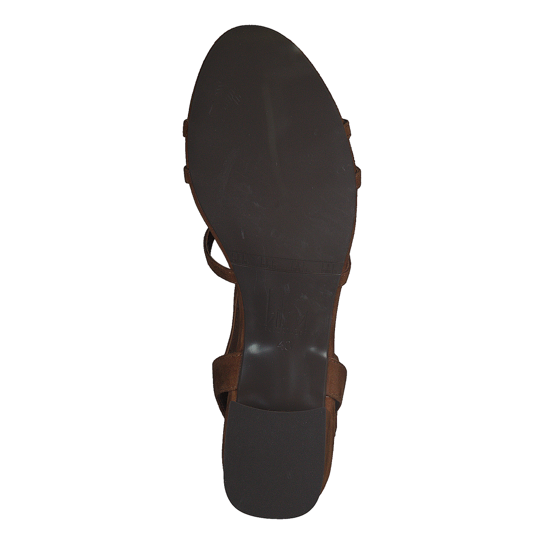 Sandals Cognac Suede