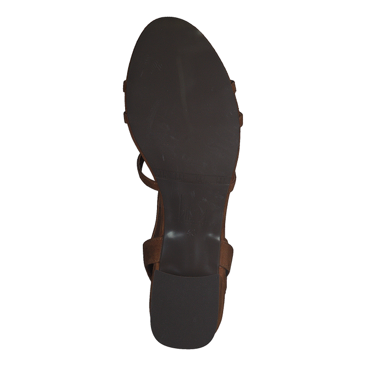 Sandals Cognac Suede