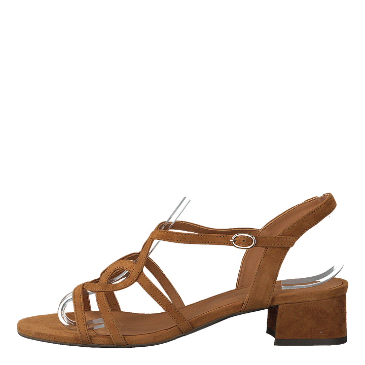Sandals Cognac Suede