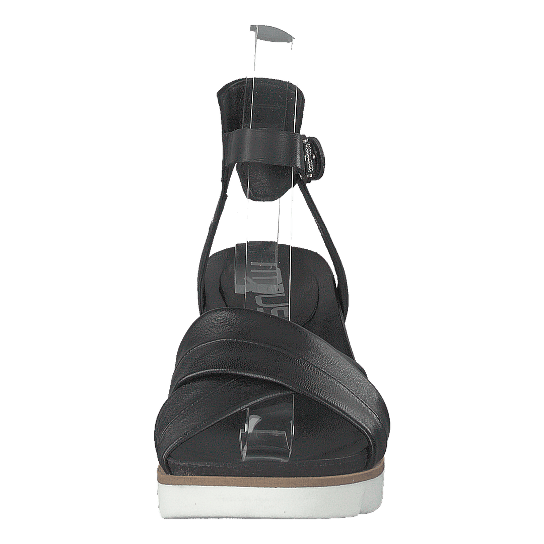 Black Sandal Tapasita Nero