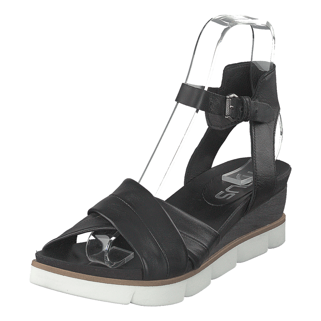Black Sandal Tapasita Nero