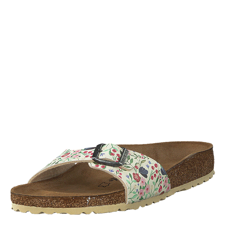 Madrid Narrow Meadow Flowers Beige