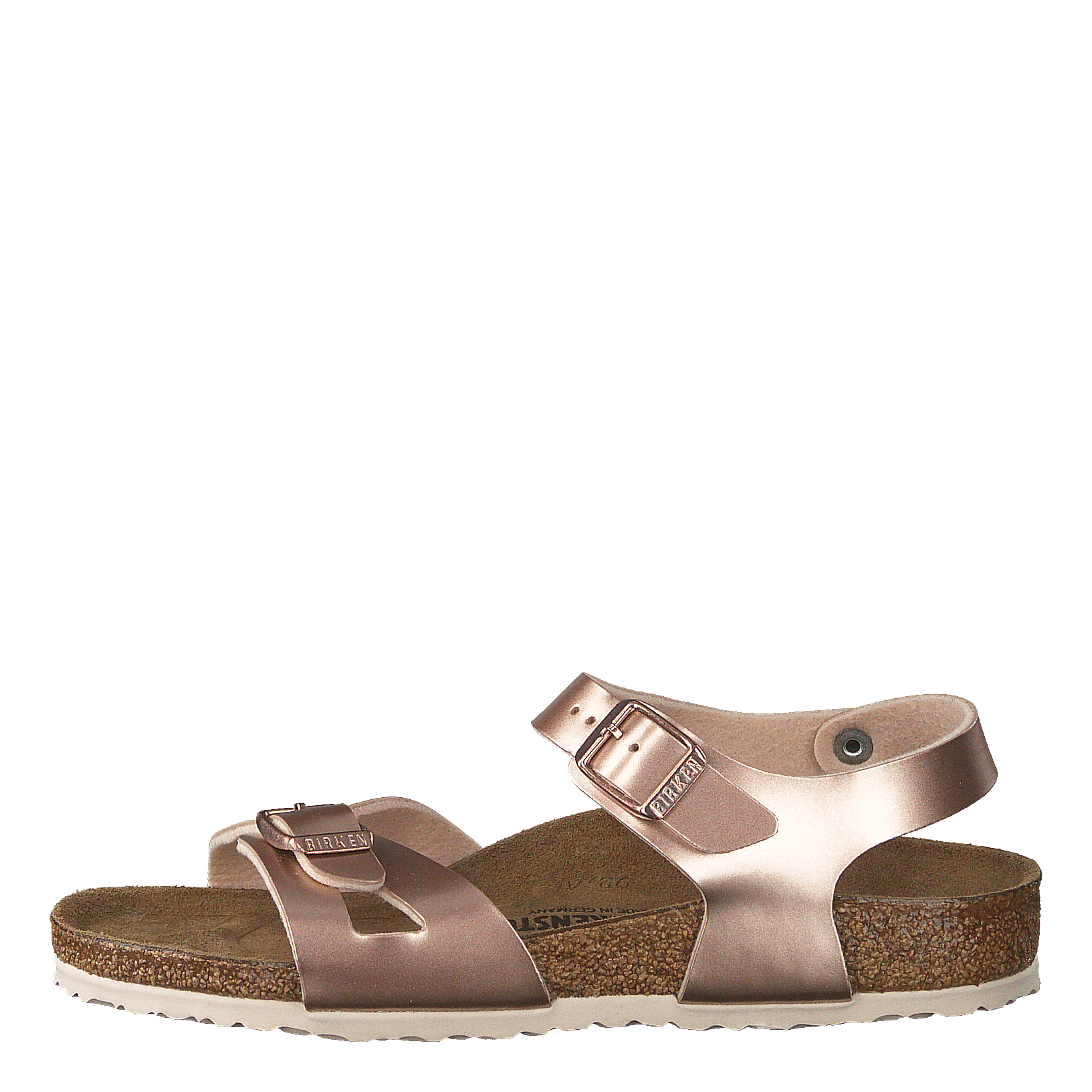 Rio Birko flor Electric Metallic Copper Birkenstock Heppo