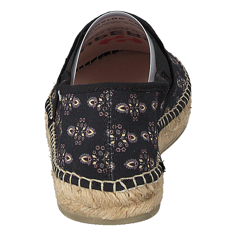 Vibrant Walker Espadrillo Almost Black