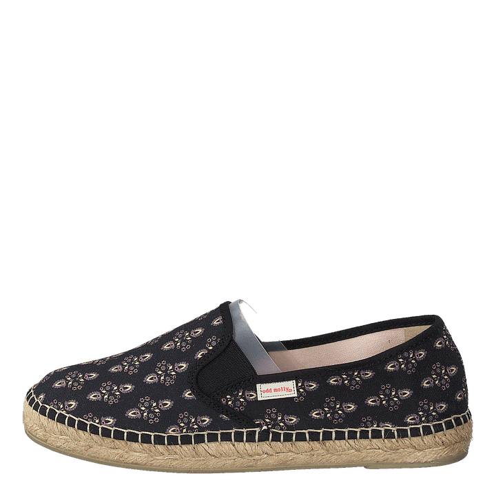 Vibrant Walker Espadrillo Almost Black