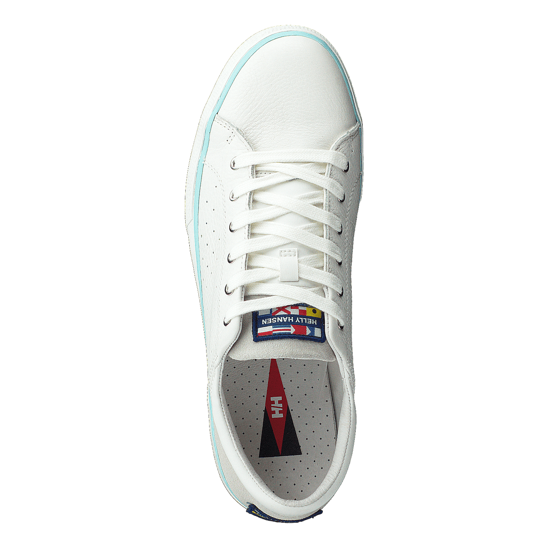 W Copenhagen Leather Shoe Off White/blue Tint