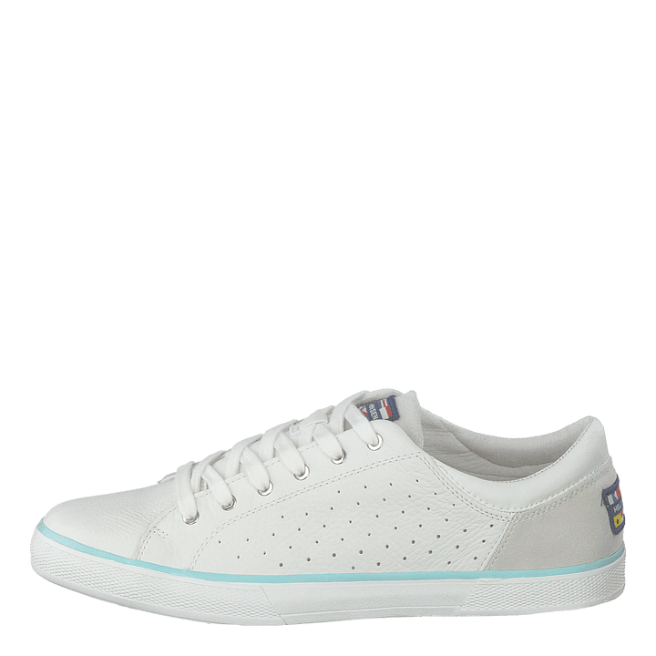 W Copenhagen Leather Shoe Off White/blue Tint