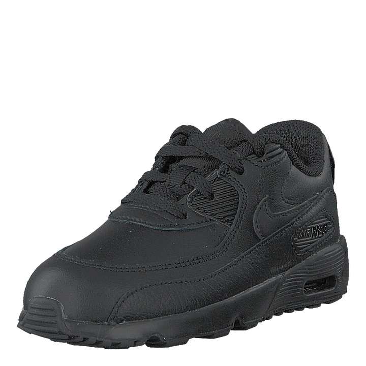 Boys' Air Max 90 Leather TD Kids Black/black